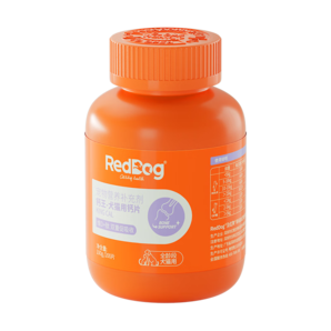 RedDog紅狗鈣片液體鈣軟骨素 狗狗貓咪健骨補鈣犬貓發(fā)育關(guān)節(jié)寶 【囤貨裝】鈣王(600片)