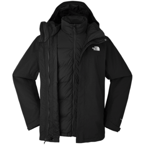 北面（The North Face）三合一沖鋒衣男戶外防水羽絨內(nèi)膽鵝絨保暖24秋冬季新品|81QS JK3/宇宙黑 L/175