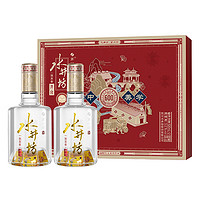 swellfun 水井坊 井臺(tái) 52度 520mL 2瓶 禮盒裝（贈(zèng)小酒）