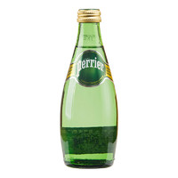 perrier 巴黎水 氣泡天然礦泉水 330ml*24瓶蘇打水充氣 330ml*24玻璃瓶