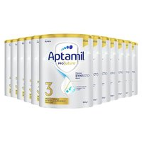 Aptamil 愛他美 澳洲愛他美白金益生菌奶粉3段900g*12罐1歲+