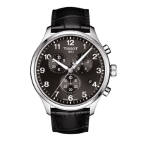 天梭（TISSOT）瑞士手表 速馳系列皮帶石英男士手表送男友T116.617.16.057.00