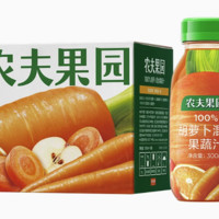 NONGFU SPRING 農(nóng)夫山泉 胡蘿卜混合果蔬 300ml*6