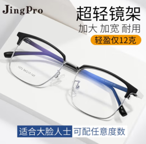 ZEISS 蔡司 1.60較薄非球面鏡片+純鈦鏡架多款可選（可升級FILA斐樂/SEIKO精工鏡架）