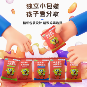 88VIP！BEAZERO 未零 水果溶豆 草莓香蕉味 16g*5盒