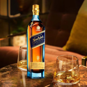 JOHNNIE WALKER 尊尼獲加 高端藍(lán)牌威士忌1L禮盒裝