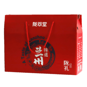 隴萃堂禮盒蘭州特產(chǎn)組合款流汁寬粉三炮臺甘肅特產(chǎn)三泡臺禮盒 C款滿福繽紛禮