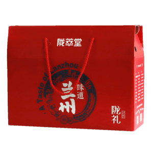 隴萃堂禮盒蘭州特產(chǎn)組合款流汁寬粉三炮臺(tái)甘肅特產(chǎn)三泡臺(tái)禮盒 C款滿福繽紛禮