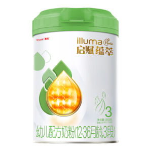 惠氏啟賦（Wyeth）進(jìn)口有機(jī)幼兒配方奶粉3段（12-36月） 810g 新國標(biāo)