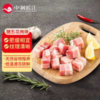 中潤(rùn)長(zhǎng)江 豬五花肉塊1kg 冷凍帶皮