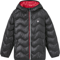 TOREAD kids探路者兒童羽絨服新品男女秋冬學(xué)生超輕抗撕裂保暖鴨絨休閑外套 黑色 160/80