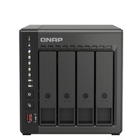 QNAP 威聯(lián)通 TS-464C2 四盤位 NAS網(wǎng)絡(luò)存儲(chǔ)（賽揚(yáng)N5095、8GB）黑色