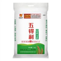 五得利 面粉5kg特精中筋小麥粉