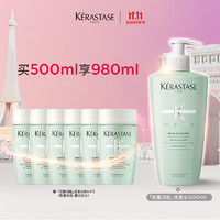 KéRASTASE 卡詩(shī) 頭皮系列 新雙重功能洗發(fā)水 500ml（贈(zèng) 同款80ml*6）