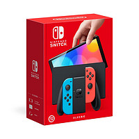 Nintendo 任天堂 Switch OLED 游戲機(jī) 紅藍(lán)色 港版