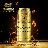 Budweiser 百威 黑金啤酒 500ml*12聽 整箱裝 烈性拉格 焦香醇厚