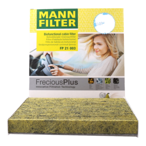 曼牌（MANNFILTER）空調(diào)濾清器空調(diào)濾芯空格FP21003思域CR-V/UR-V/XR-V繽智鋒范飛度