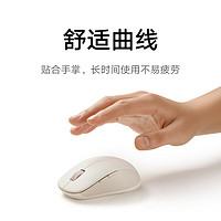 Xiaomi 小米 無線藍(lán)牙雙模鼠標(biāo)2 氧化白 無線2.4G藍(lán)牙雙模 輕音辦公小巧便攜mac筆記本臺式機(jī) 人體工學(xué)設(shè)