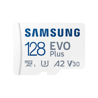 SAMSUNG 三星 128GB TF(MicroSD)存儲卡 EVO白卡 U3A2V30 手機平板switch游戲機內(nèi)存卡 支持4K視頻 讀160MB/s