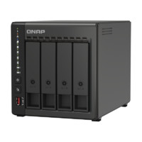 QNAP 威聯(lián)通 TS-464C2 四盤位 NAS網(wǎng)絡(luò)存儲(chǔ)（賽揚(yáng)N5095、8GB）+希捷 酷狼 4TB*4