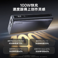 ROMOSS 羅馬仕 100W超級快充充電寶20000毫安 極速雙向快充+Type-C線-