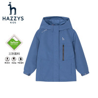 HAZZYS 哈吉斯 兒童三防連帽風(fēng)衣