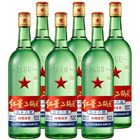 紅星 二鍋頭 56%vol 清香型白酒 750ml*6瓶