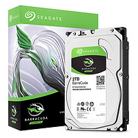 SEAGATE 希捷 酷魚4t機(jī)械硬盤3.5寸1t/2t臺(tái)式電腦8T硬盤