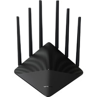 TP-LINK 普聯(lián) TL-WDR7660 雙頻1900M 千兆Mesh家用無線路由器 WiFi-5 單個裝 黑色