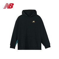 new balance 女款針織連帽運(yùn)動(dòng)條紋衛(wèi)衣 AWT13501