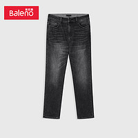 Baleno 班尼路 秋冬牛仔褲+連帽外套（兩件套）