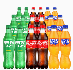 百億補(bǔ)貼！Coca-Cola 可口可樂(lè) 雪碧芬達(dá)混合裝500ml*18瓶
