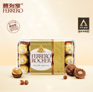 PLUS會員！FERRERO ROCHER費列羅 榛果威化巧克力 375g