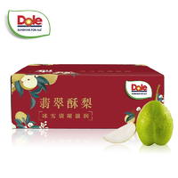 Dole 都樂 翡翠酥梨禮盒裝 中果 2.8斤/約7-9粒