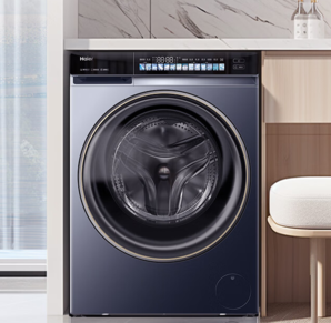 Haier 海爾 滾筒洗衣機(jī) 云溪經(jīng)典版176 10KG灰色 活水精華洗EG100BD176L