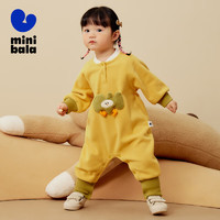 MINI 寶寶抗靜電雙面搖粒絨爬服