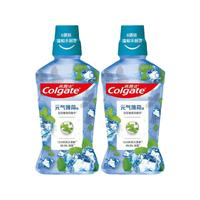 Colgate 高露潔 貝齒漱口水系列元?dú)獗『晌妒谒?500ml*2