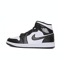 NIKE 耐克 AIR JORDAN 1 MID 黑白熊貓 女子籃球鞋 DV0991-101