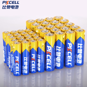 PKCELL 比苛 碳性電池組合裝（5號20粒+7號20粒）共40粒