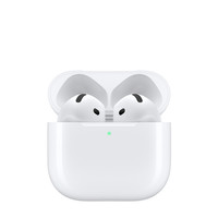 Apple 蘋果 AirPods 4 主動(dòng)降噪款 半入耳式真無線藍(lán)牙耳機(jī) 白色 無線充電