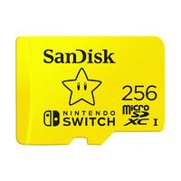 SanDisk 閃迪 SDSQXAO-256G-ZNCZN 超級馬里奧款 microSD-存儲卡 256GB（V30、U3）