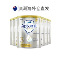 Aptamil 愛他美 澳洲版白金 嬰幼兒奶粉 3段 900g*6