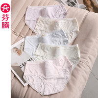 FENTENG 芬騰 女士純棉內(nèi)褲 5條裝