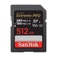 SanDisk 閃迪 Extreme PRO SD存儲(chǔ)卡 512GB（UHS-II、V60、U3）