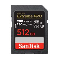 SanDisk 閃迪 Extreme PRO SD存儲卡 512GB（UHS-II、V60、U3）