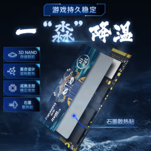 FANXIANG 梵想 國潮-淼系列 S690MQ NVMe M.2 固態(tài)硬盤 1TB（PCI-E4.0）