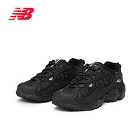 new balance 女款春秋季經(jīng)典黑武士運動老爹鞋 WL703CB