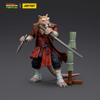 JOYTOY 暗源 忍者龜 艾普奧尼爾&斯普林特 1:18可動(dòng)兵人模完手辦 斯普林特