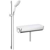 hansgrohe 漢斯格雅 飛雨系列 265514+131614 恒溫花灑套裝