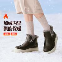 SKECHERS 斯凱奇 女士戶外雪地靴 114755